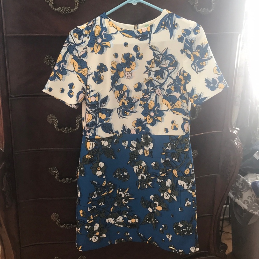Ted Baker shift dress size 0 nwot